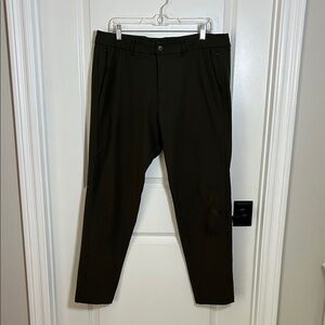 lululemon athletica Men's Olive Green Performance Pants Sz 36